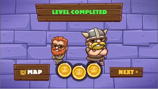 Duo Vikings 2 Level 20 [GAMEPLAY] poki.com 