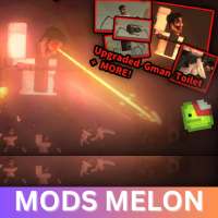 Laser Skibidi Toilet Mod Melon