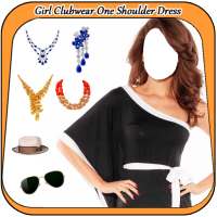 Girl Clubwear One Shoulder Suit on 9Apps