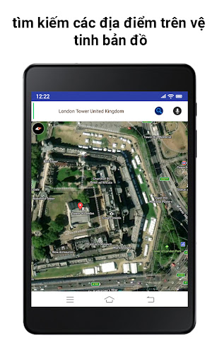 GPS vệ tinh bản đồ dẫn đường screenshot 1