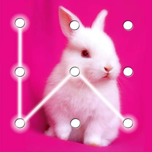 Bunny Pattern Lock Screen