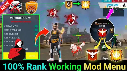 FFH4X Mod Menu Fire Hack FF APK Download 2023 - Free - 9Apps