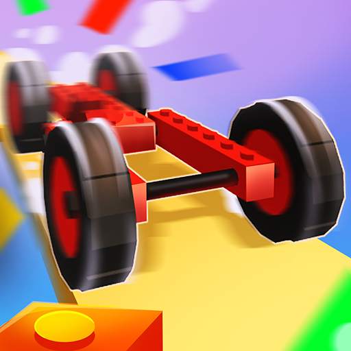 Folding Car puzzle games: fun racing car simulator