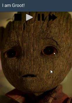 I am Groot Button 3 تصوير الشاشة