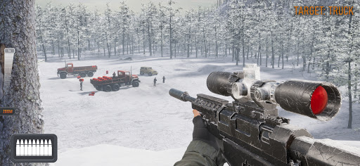 Sniper 3D：Waffen Baller Spiele screenshot 1