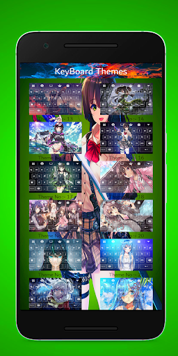 Anime Keyboard Theme MHA 6.0 Free Download