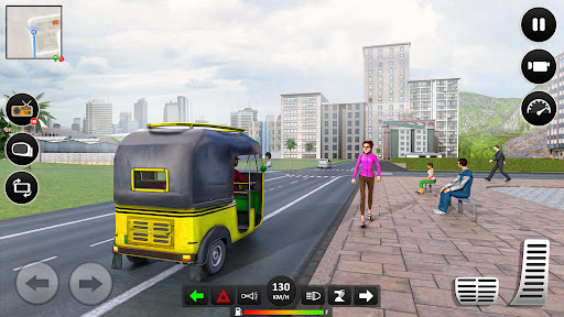 Modern Rickshaw Driving Games screenshot 7