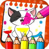 Cats coloring game