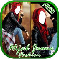 Hijab Jeans Girl Fashion Suit on 9Apps