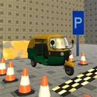 Auto Rickshaw Parking : Free Parking Game