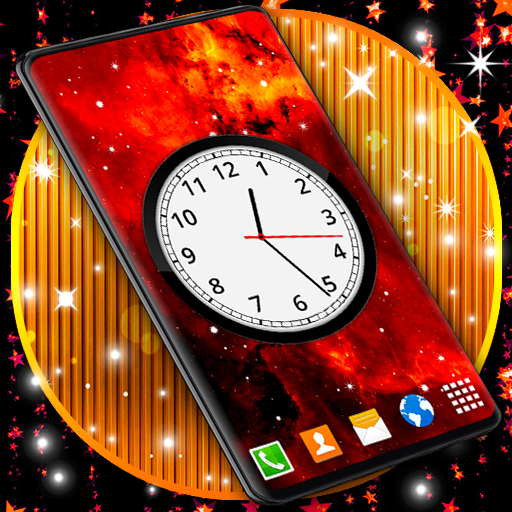 Classic Clock Wallpaper 🕚 Abstract Live Wallpaper icon