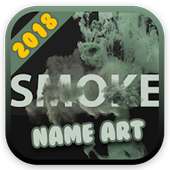 The Smoke Effect Name Art Editor on 9Apps