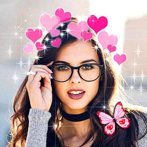 Heart Crown Photo Editor 💗 Selfie Camera App