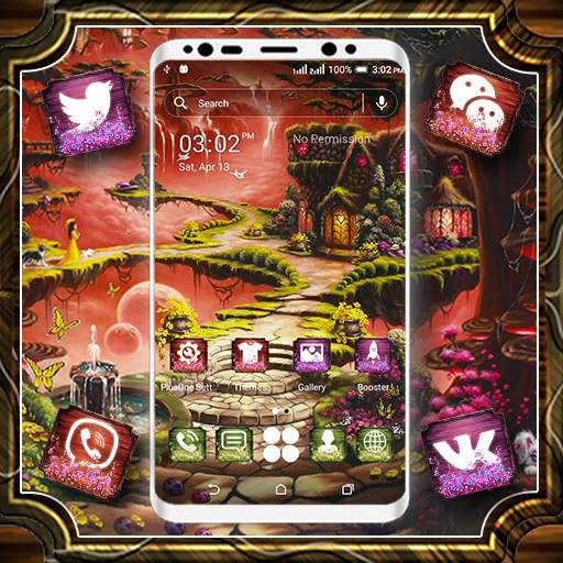 Wonderland Forest Launcher Theme