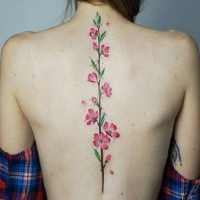 Kwiat Tatuaż.