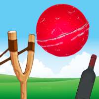 Modern Bottle Shooting Game : Slingshot Knock Down