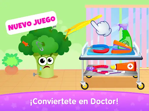 Juegos educativos para niños de 3 años! Funny Food - Descargar APK para  Android