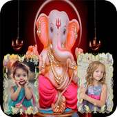 Ganesh Chaturthi Dual Photo Frame on 9Apps