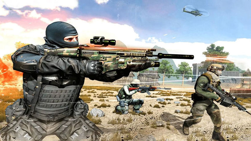 FPS Critical Strike War Attack स्क्रीनशॉट 4