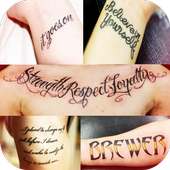 Name Tattoos Small Tattoo Idea