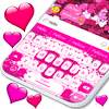Pink Hearts Keyboard ? Love Heart Keyboard Themes
