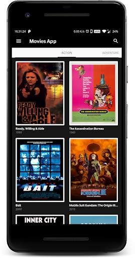 Movies App 2 تصوير الشاشة