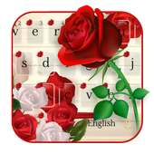 प्यार गुलाब कीबोर्ड