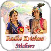 Radhe Krishna Stickers