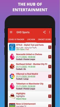 Ghd sports discount ipl live app