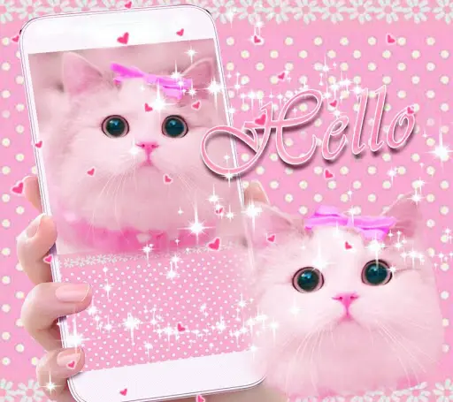 90 Wallpaper Pink Kucing For FREE - MyWeb