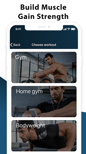 Dr. Muscle Workout Planner: Gain Muscle & Strength screenshot 1