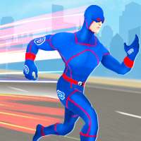 Grand Light Speed Robot Hero City Rescue Mission on 9Apps
