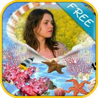 Cute fish photo frames montage on 9Apps