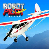 Robot Pilot Flight Simulator - Airplane Pilot Game