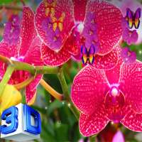 Orchid Live Wallpaper - Screen Lock, Sensor, Auto