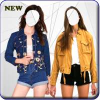 Women Jeans Jacket Photo Montage on 9Apps
