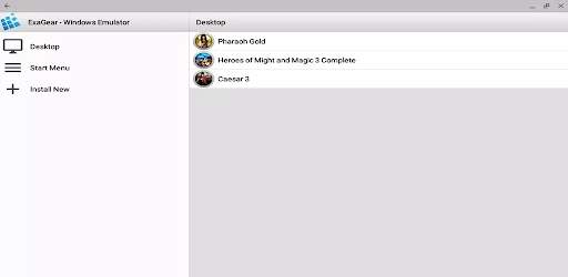 ExaGear - Windows Emulator Tip screenshot 2