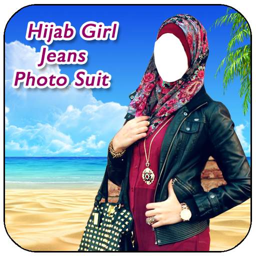 Hijab Girl Jeans Photo Suits