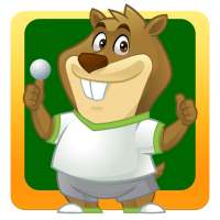 Erdhörnchen liebe Golf