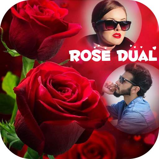 Rose Dual Photo Frame