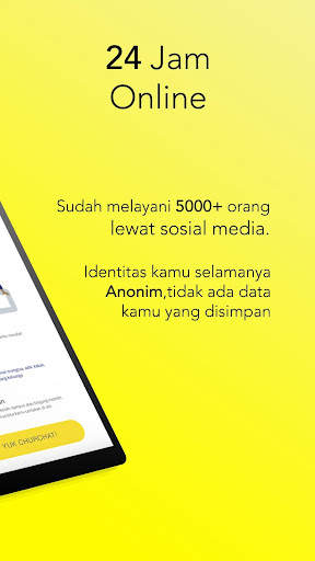 ChurChat - Aplikasi Curhat Online by Chat Gratis screenshot 2