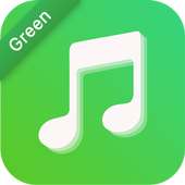 Free music player and podcast, download now!(green