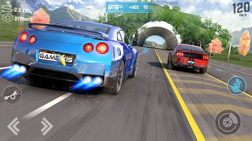 3D sekolah balap mobil: permainan mobil balap screenshot 11
