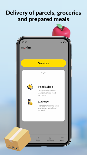 maxim — order taxi, food screenshot 4