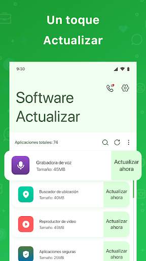 Actualizar Software screenshot 1