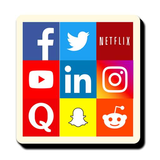 All Social Media & Social Networks In One App