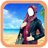 Hijab Girl Jeans Photo Suits on 9Apps