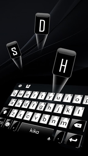 Classic Business Black Keyboard Theme screenshot 3