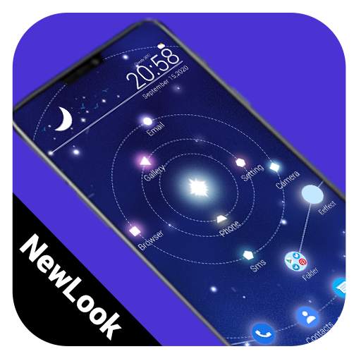 NewLook Launcher - Galaxy horoscope style launcher