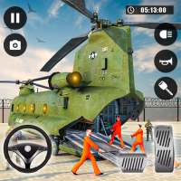 탈출 교도소 게임: 트럭 와이 비행기 게임 시뮬레이터 on 9Apps